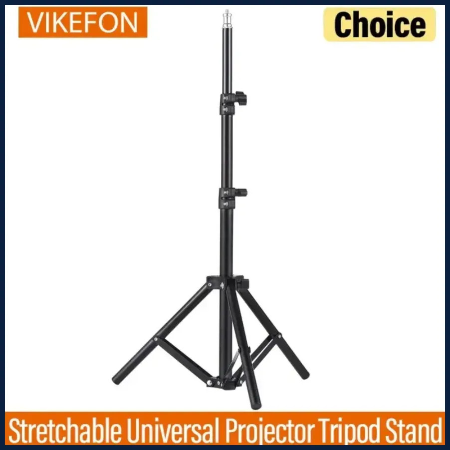 Adjustable Tripod Stand for LCD Projector - Aluminum Folding Holder 22-63 Inch