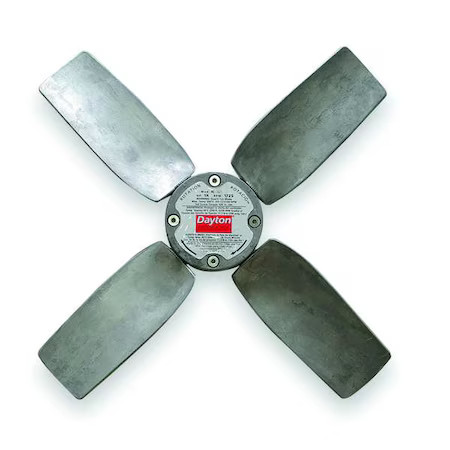 Dayton 3Gtf3 Propeller, 20 In, 1/2 Bore, 3457 Cfm