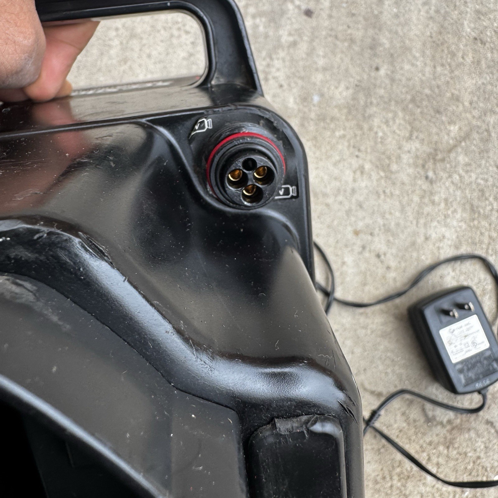 ridgid seesnake Kollman Black&white Sewer Camera Monitor Used No Battery