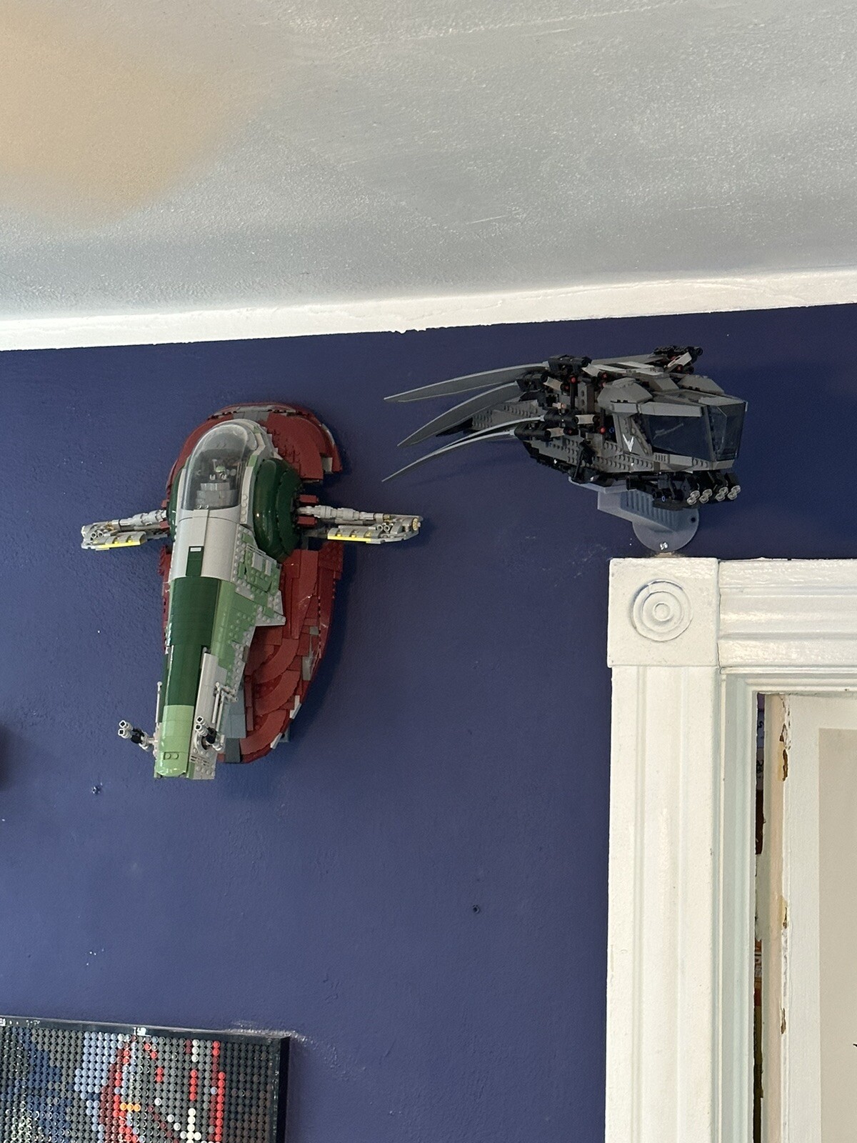 Wall Mount Display For Lego Star Wars UCS Slave 1
