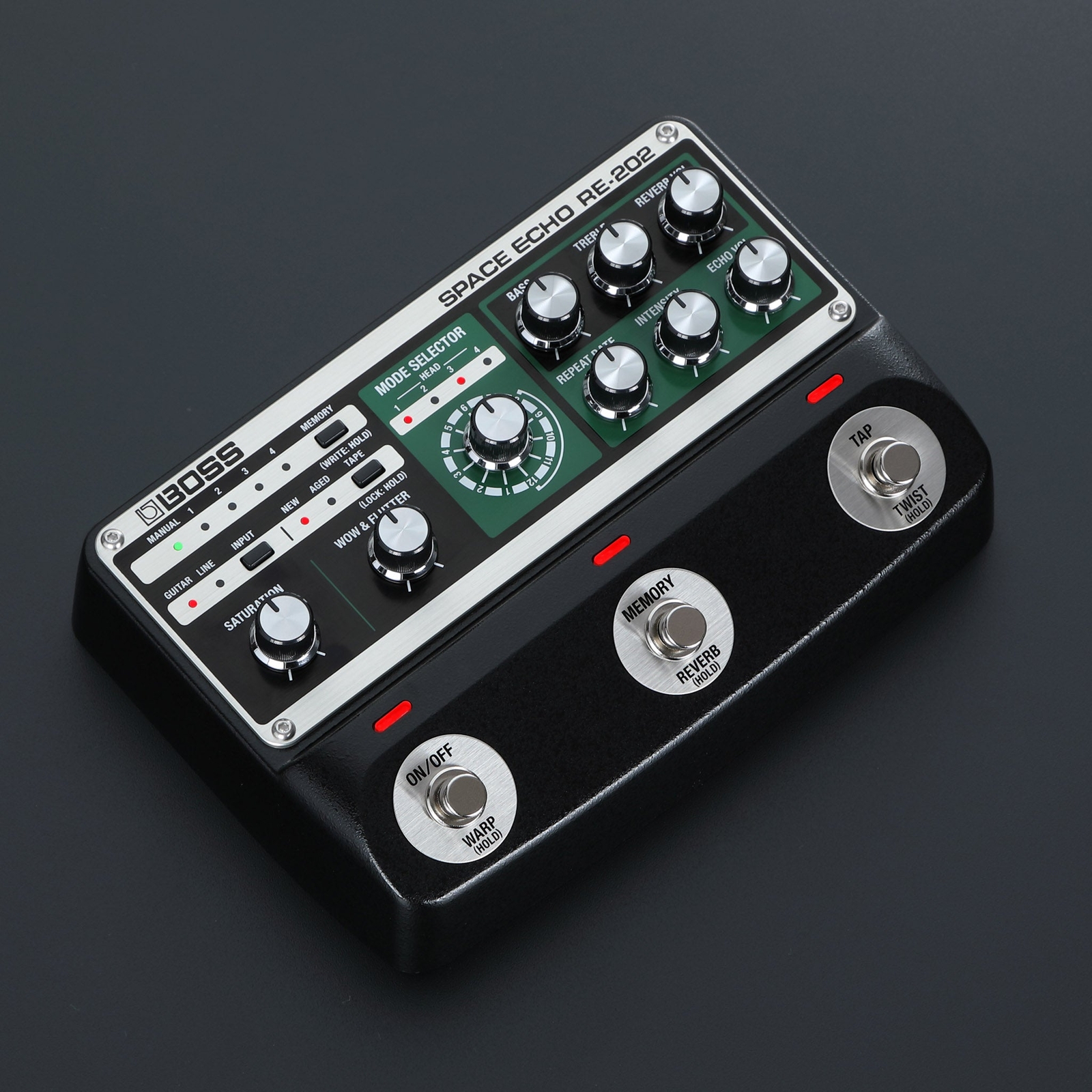 Boss RE-202 Space Echo Delay/Reverb Pedal