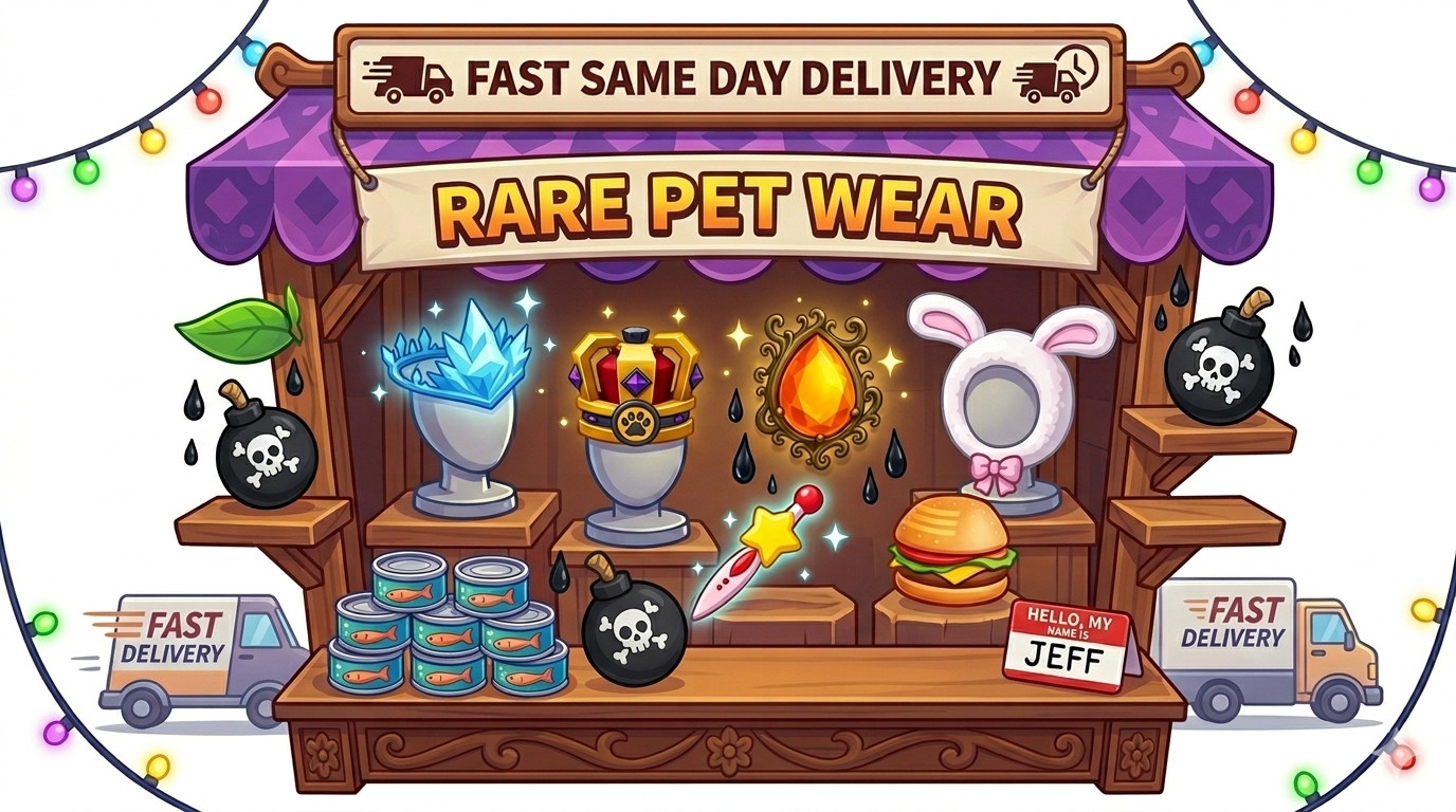 🌺Adopt Today! 🌸 🌟RARE🌟  🎓PET WEAR🧶