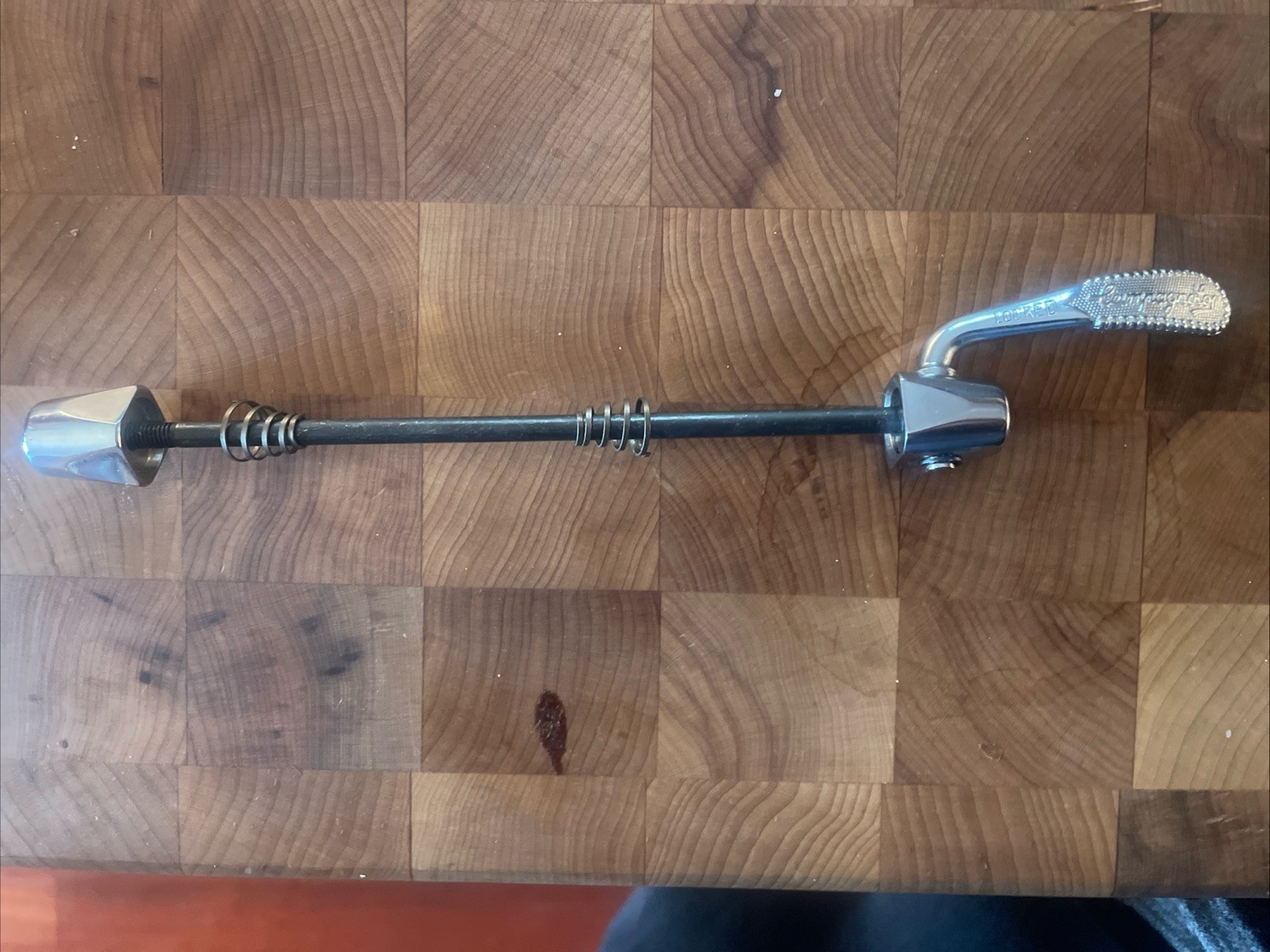 Vintage New-Old-Stock CAMPAGNOLO TRIOMPHE Rear Quick Release Skewer.     (NJ)