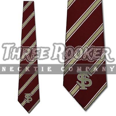 Noles Necktie Mens Officially Licensed FSU Noles Ties NWT FREE SHIPPING