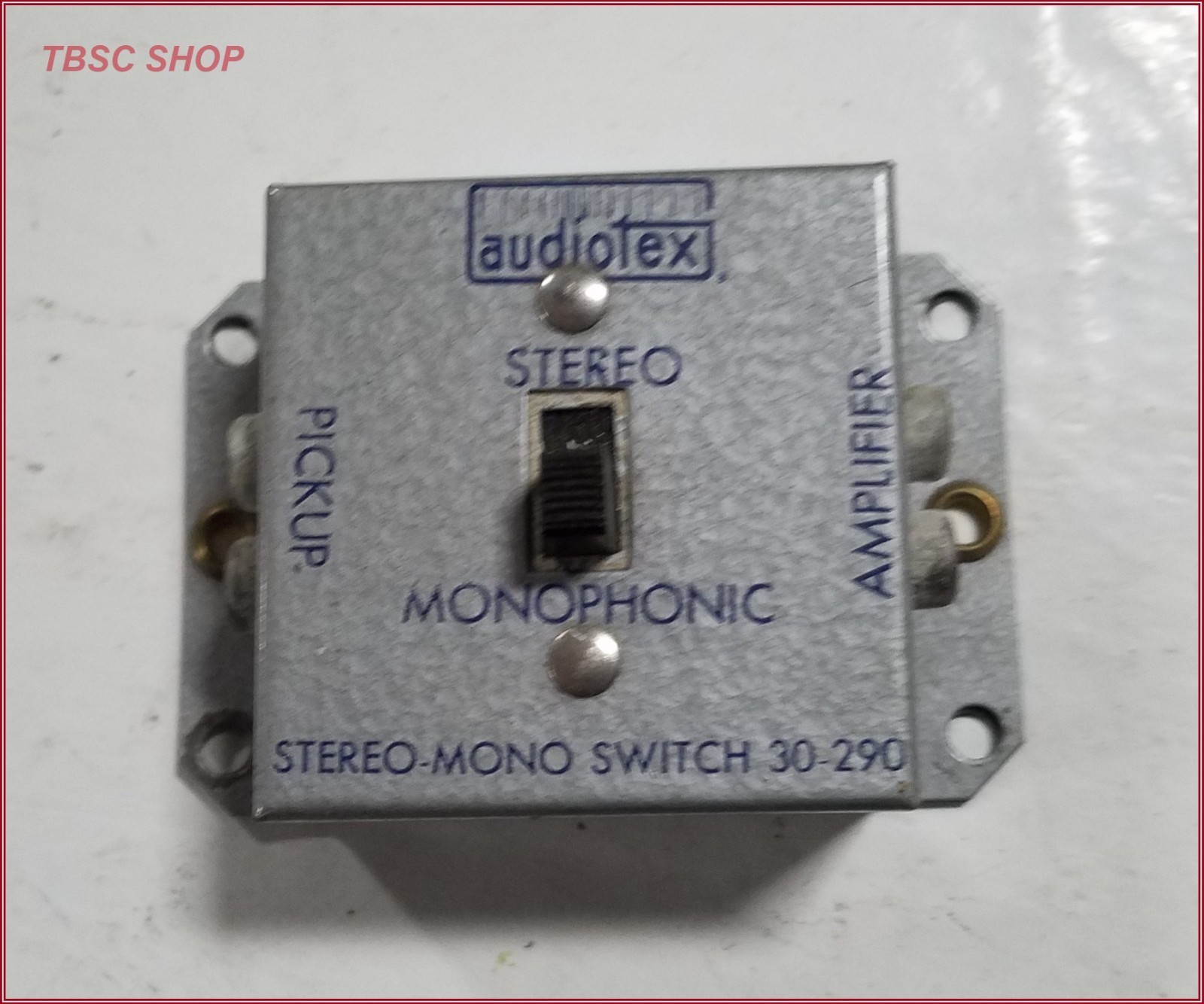 Vintage Audiotex Stereo Mono Switch 30.290