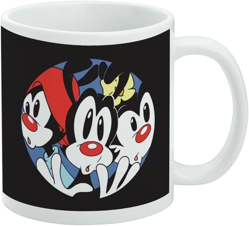 Animaniacs Group Stuck Licensed Ceramic Coffee Mug 11 oz.