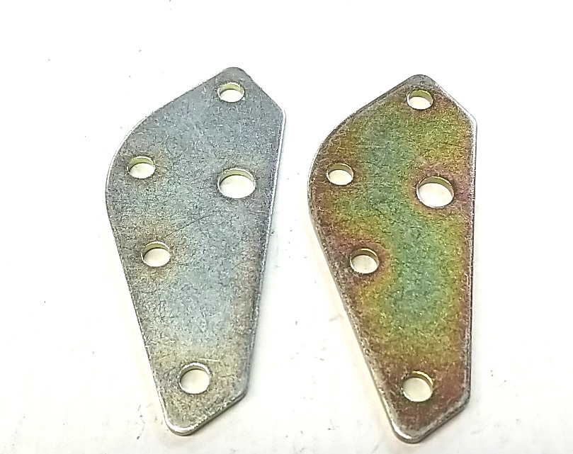 NOS OEM ARCTIC CAT 2 HOOD BRACKETS 0616-438 artic