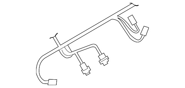 Genuine Nissan Parking Aid System Wiring Harness 24015-ZQ00A