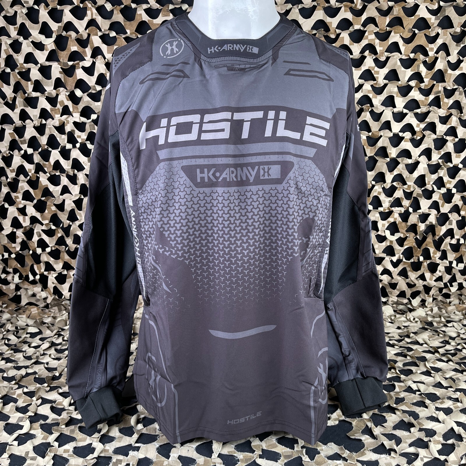 NEW HK Army Hostile Proline Paintball Jersey - Shadow - Medium