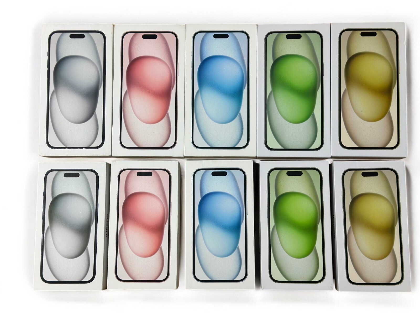 Original BOX for Apple iPhone 15 or 15 Plus with Charging Cable & Manuals