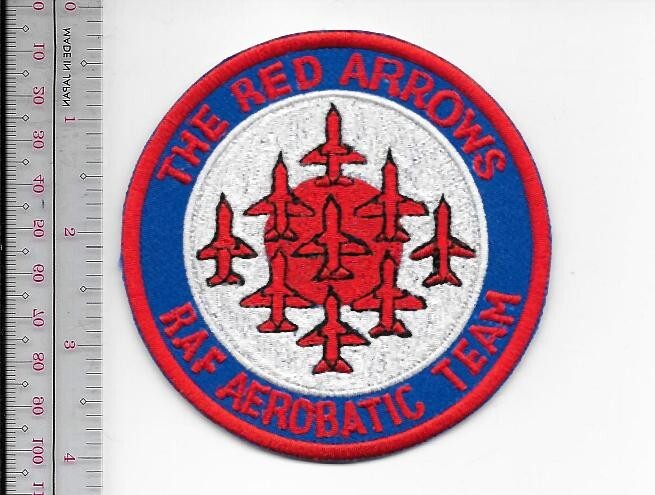 Aerobatic England Royal Air Force  the Red Arrows  Demontration NO TARIFF