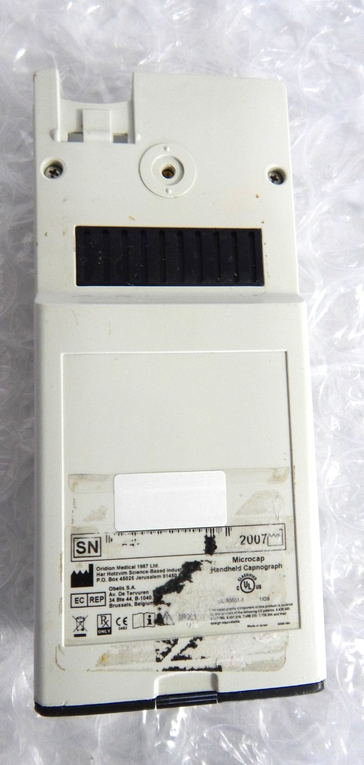 ORIDION MICROCAP PLUS HANDHELD CAPNOGRAPH