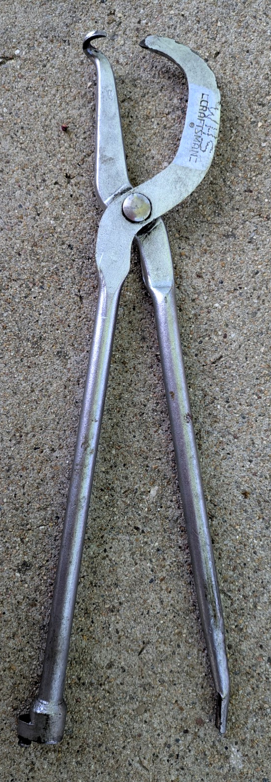 Vintage CRAFTSMAN Drum Brake Spring Pliers Tool  13.5" Nice Working Condition!!