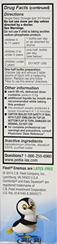 Fleet Pedia Lax Enema 2.25Oz Each