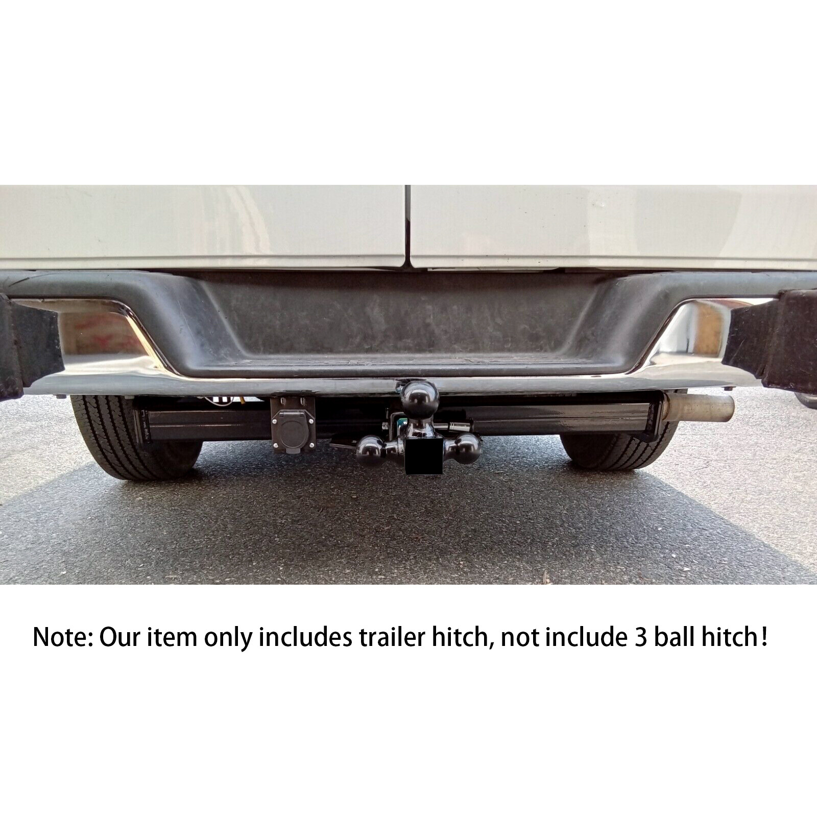 Trailer Hitch Towing Receiver For 96-24 Chevy GMC Express Savana 1500 2500 3500