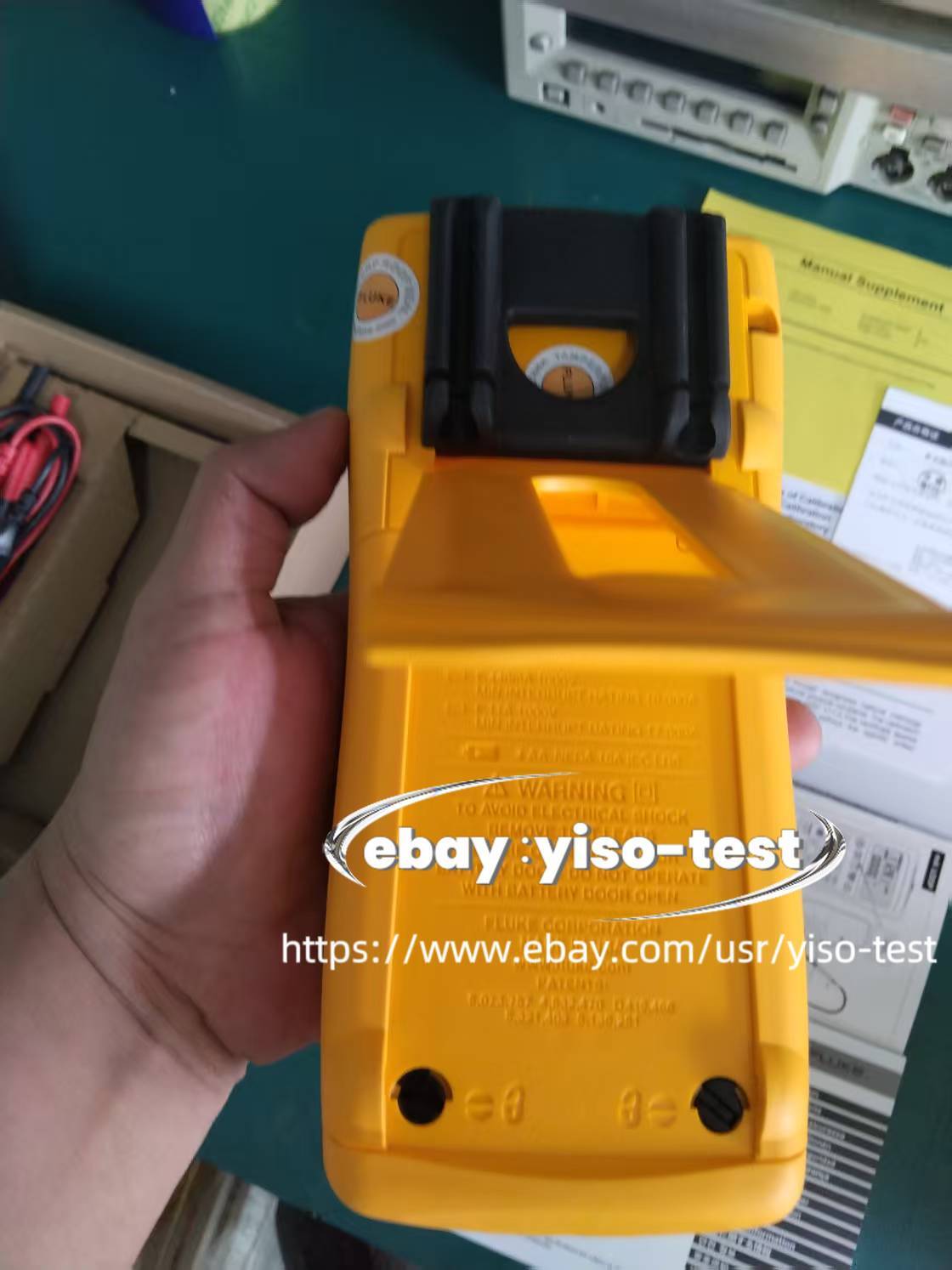 Fluke 726 Precision Multifunction Process Calibrator/ Good function #$
