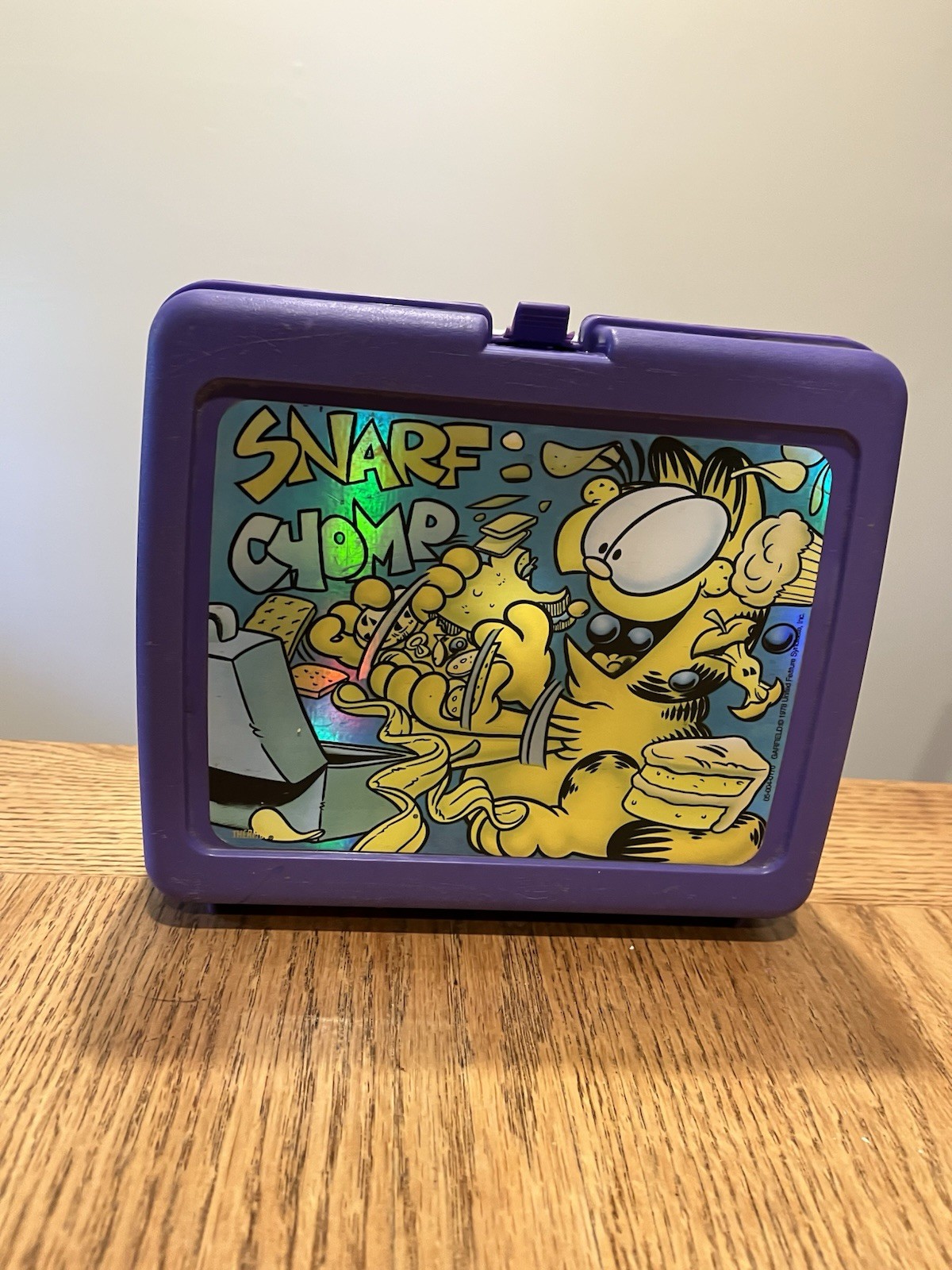 vintage garfield lunchbox 1994-95 School year