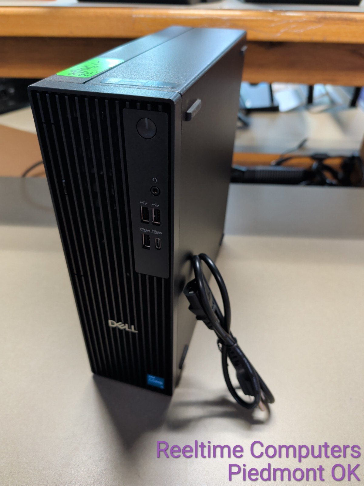 Dell Pro Slim QCS1250 SFF Core i3-14100 16GB DDR5 256GB SSD Win 11 Pro WiFi