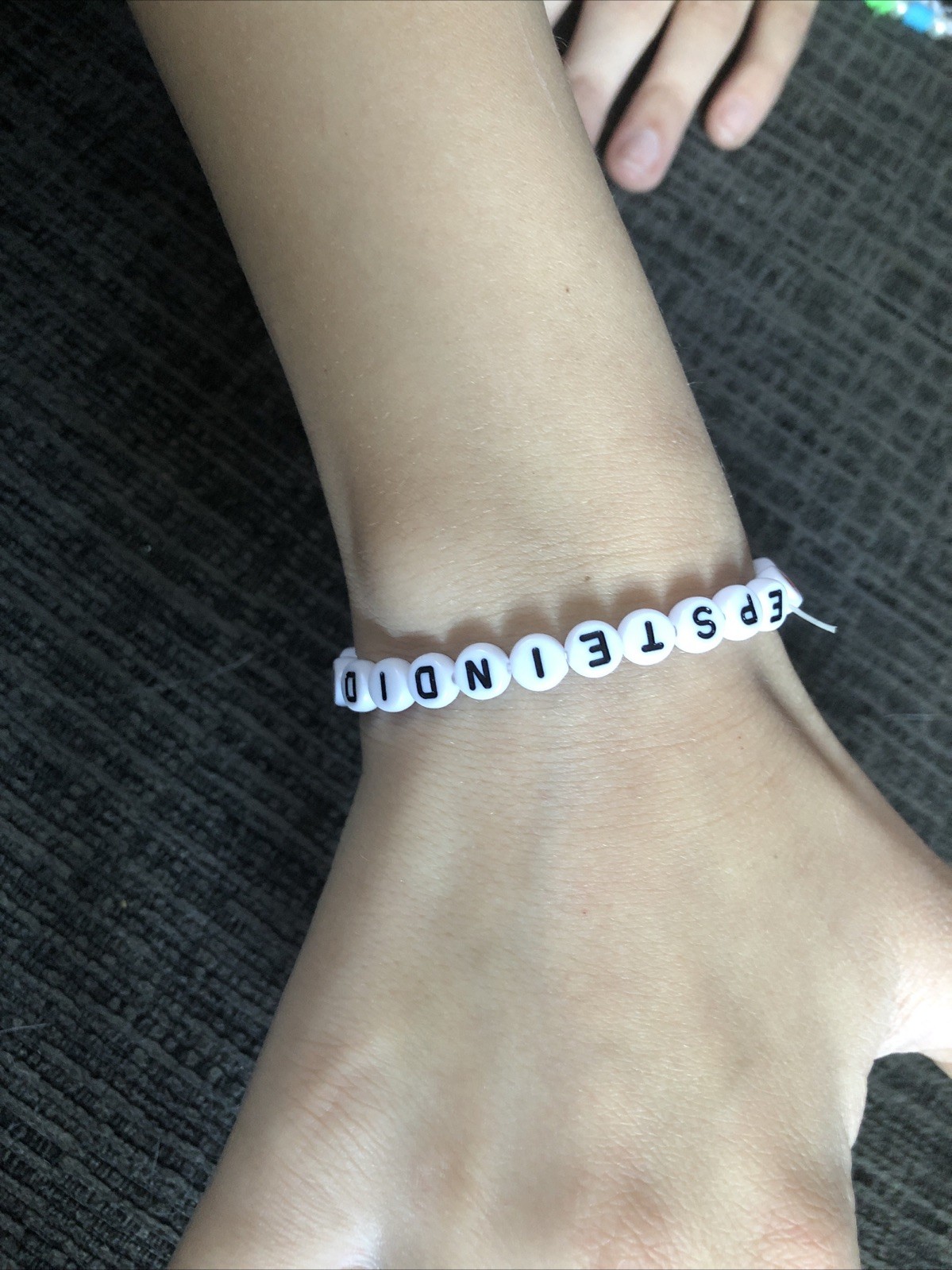 Epstein Didn’t Kill Himself Clay Bracelet