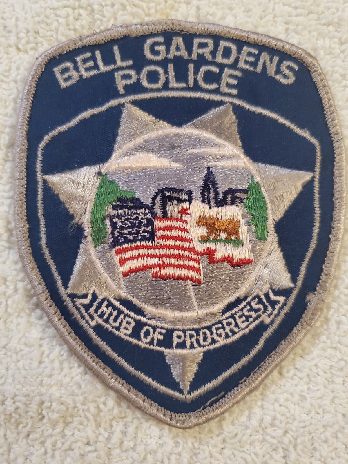 Vintage Bell Gardens Police Department, California