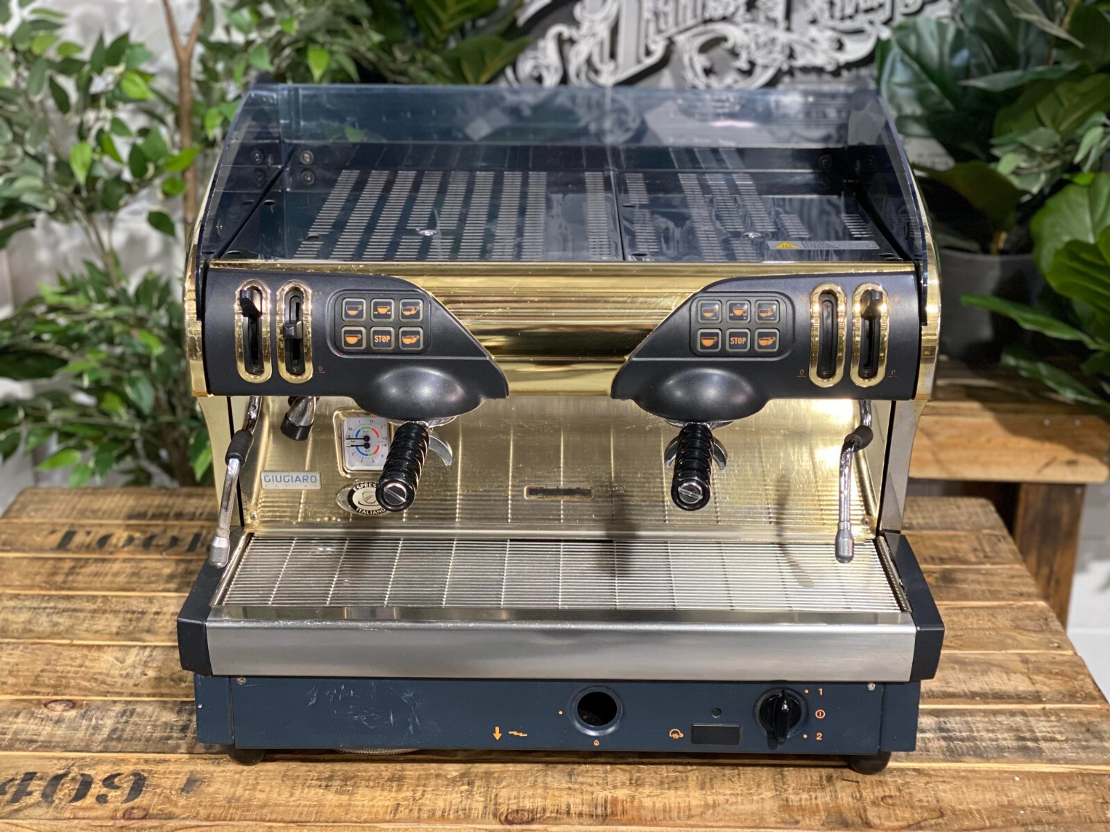 FAEMA SMART 2 GROUP GOLD ESPRESSO COFFEE MACHINE