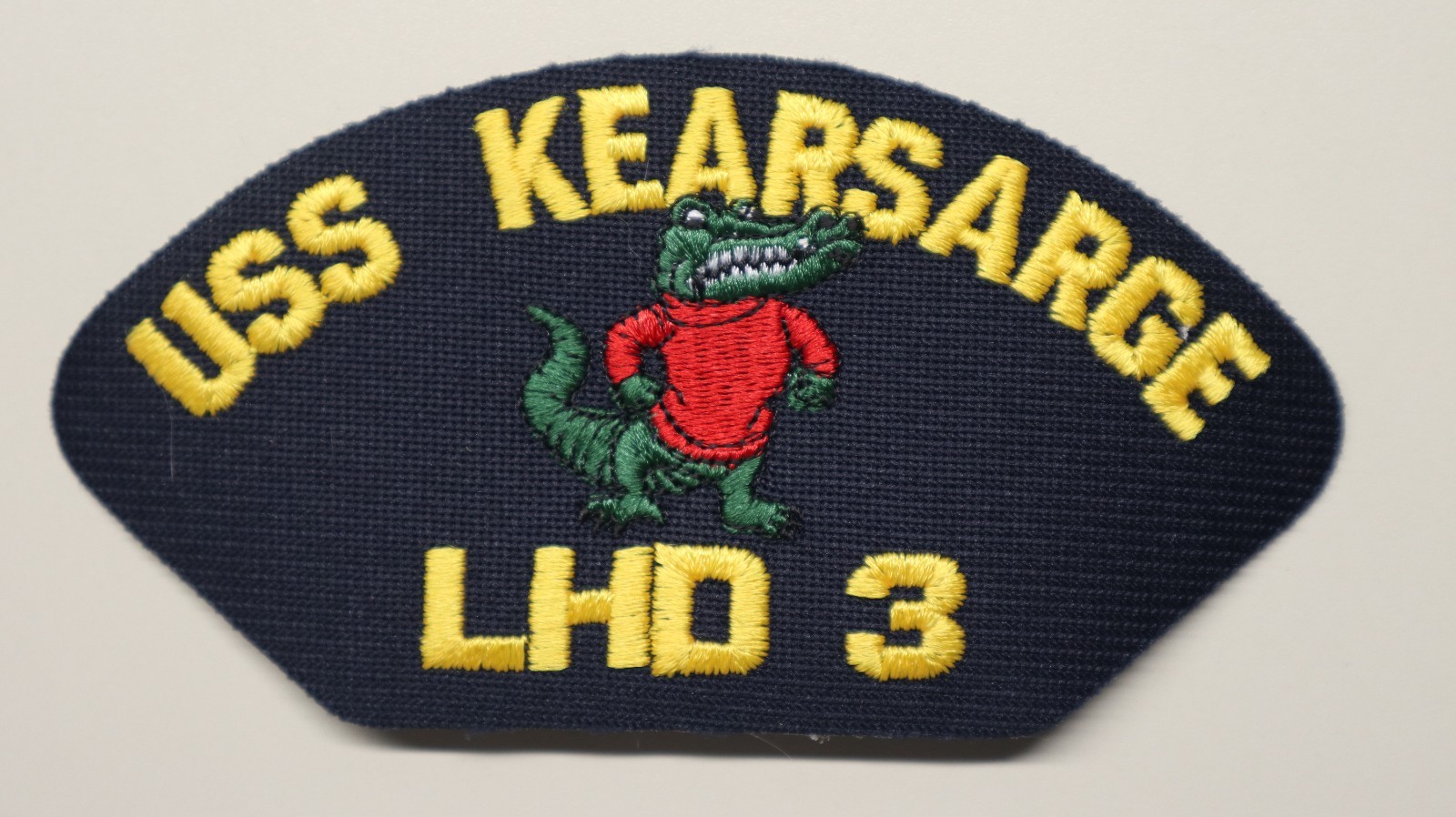 NEW US Navy USS Kearsarge LHD 3 Embroidered Cap Military Patch
