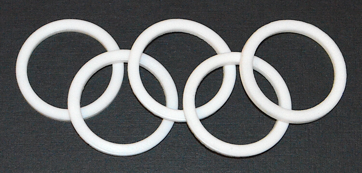 *Lot of 5* Nuova-Ricambi Teflon Gasket for Heat Exchange *New* 700418/T