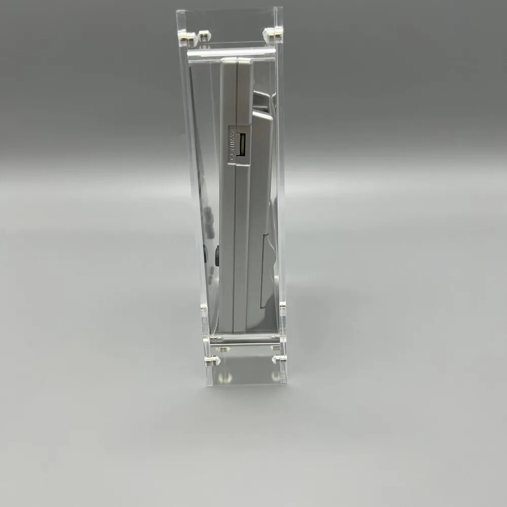 For GameBoy LIGHT GBL Console Acrylic Clear Magnetic Storage Display Box Case