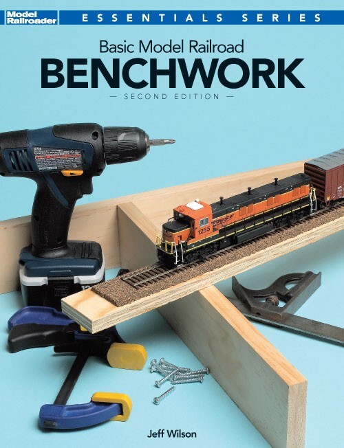 Kalmbach Books 12469 Basic Model Railroad Benchwork - 2nd Edition HH