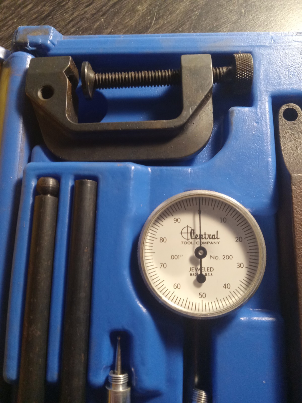 Central Tools Dial Indicator 6400 Kit