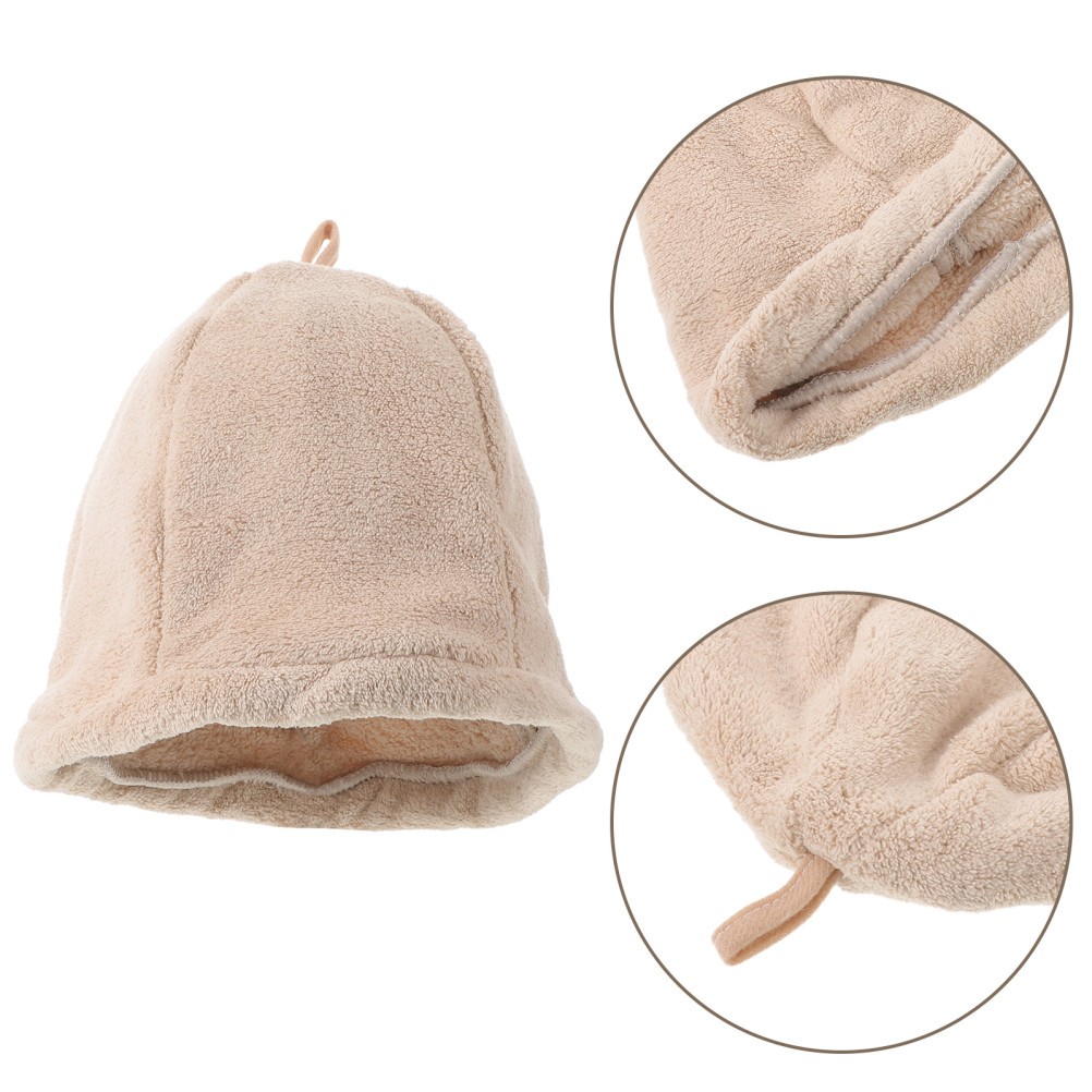 Sauna Hair Cap Caps to Protect Russian Bath Hat Accessories for Women