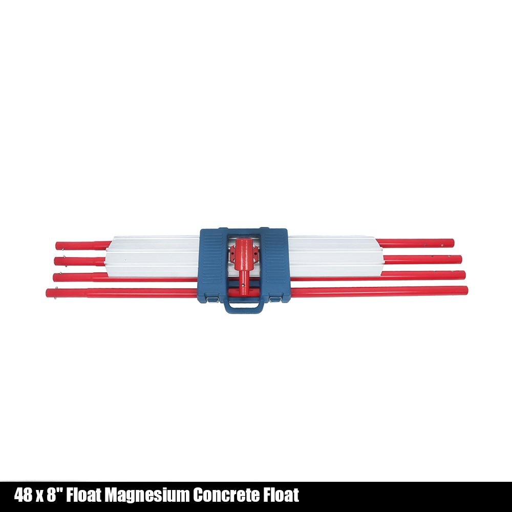 Float Magnesium Concrete Float Round End 48 x 8" Concrete Float Cement Tool