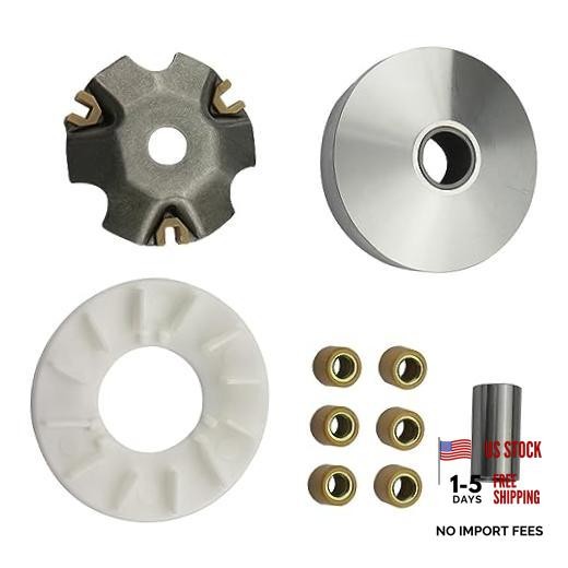Variator Assembly Complete Variator Assembly Roller Drive Wheel for GY6 50cc