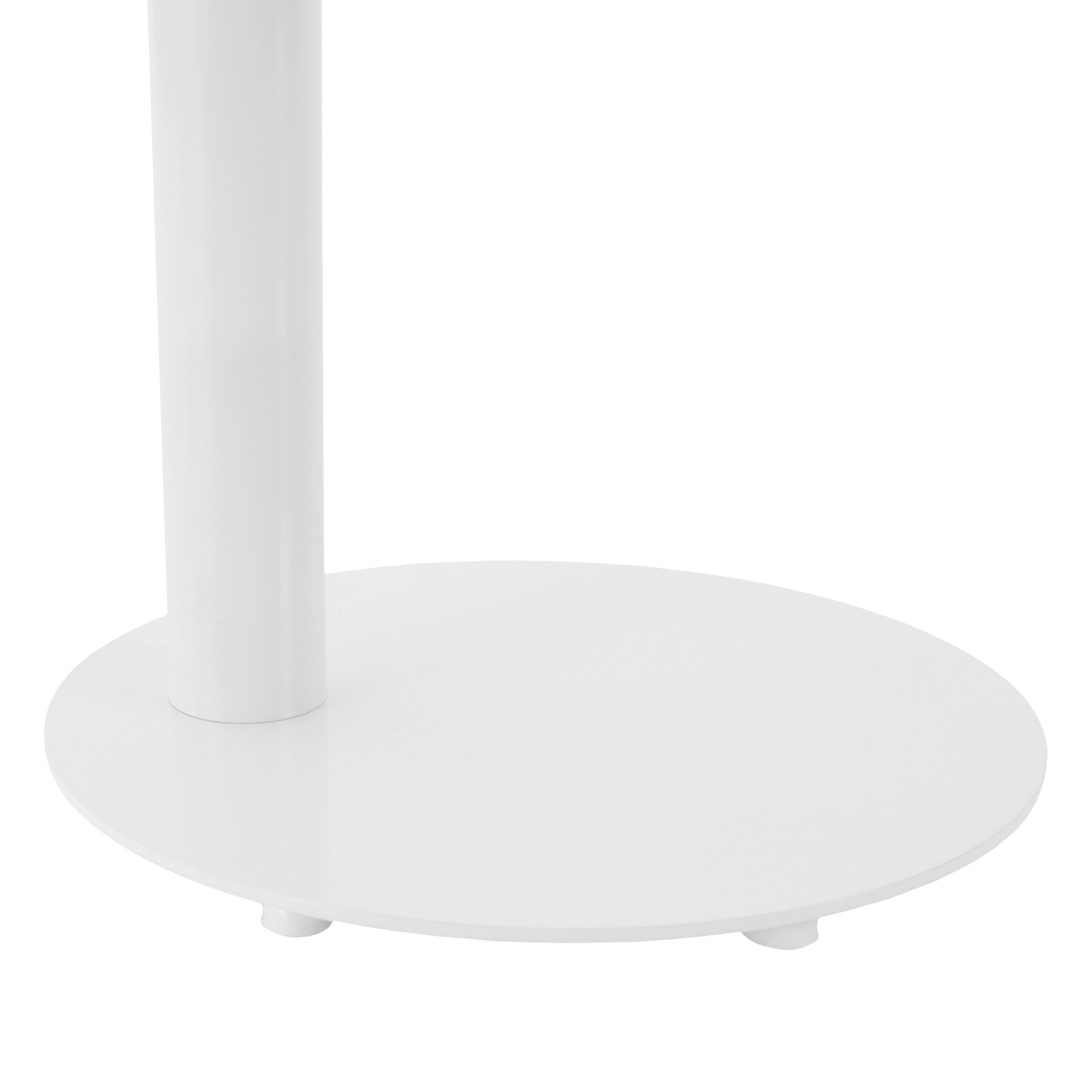 63cm C-shaped Side Table Couch Side Table 7.5kg Iron End Table For Laptop