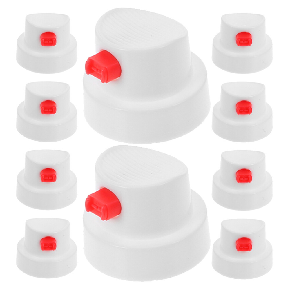 10 Pcs High Flow Spray Paint Nozzles Tips for Aerosol Cans Graffiti
