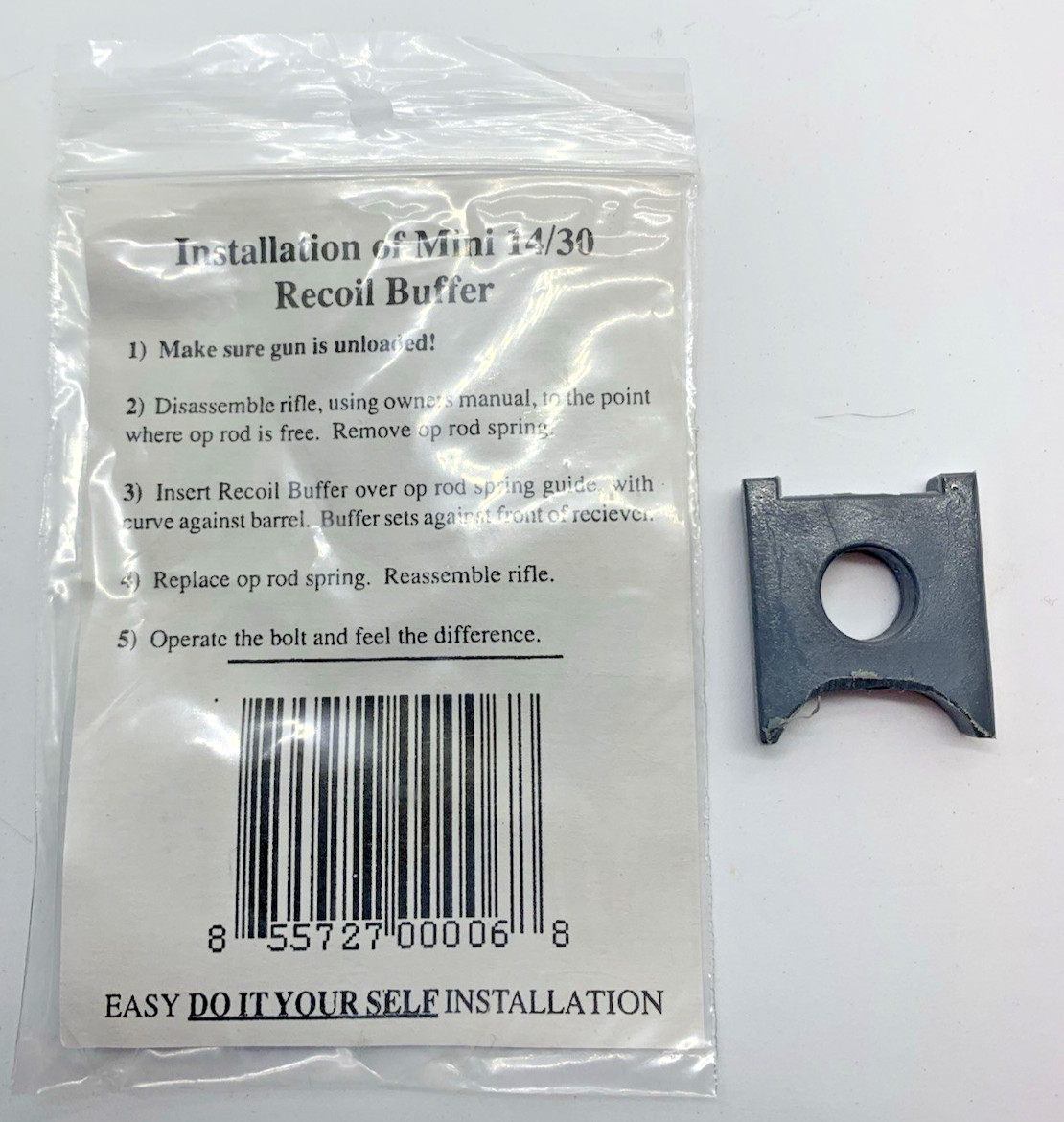 Mini-14/Mini-30 Recoil Buffer, reduces recoil, new, one (1), Instruct. on Card