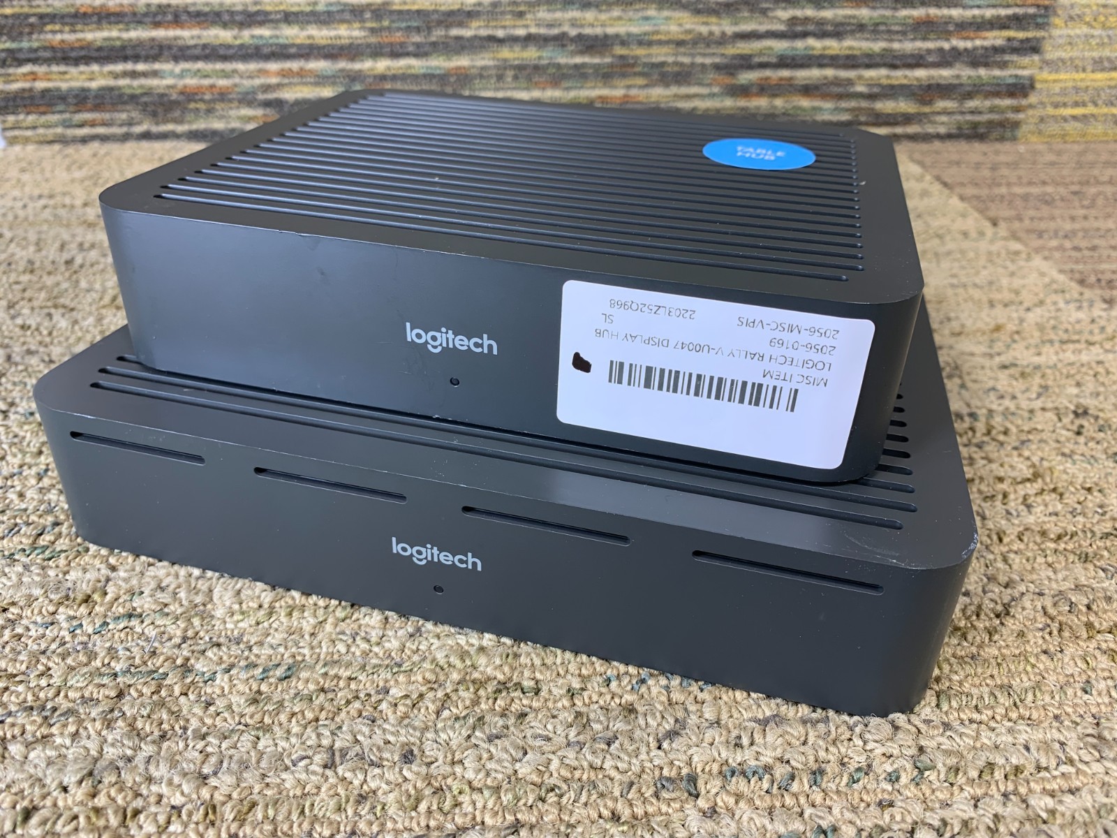 Logitech Rally V-U0047 Table Hub & V-R0009 Display Hub NO PSU's!
