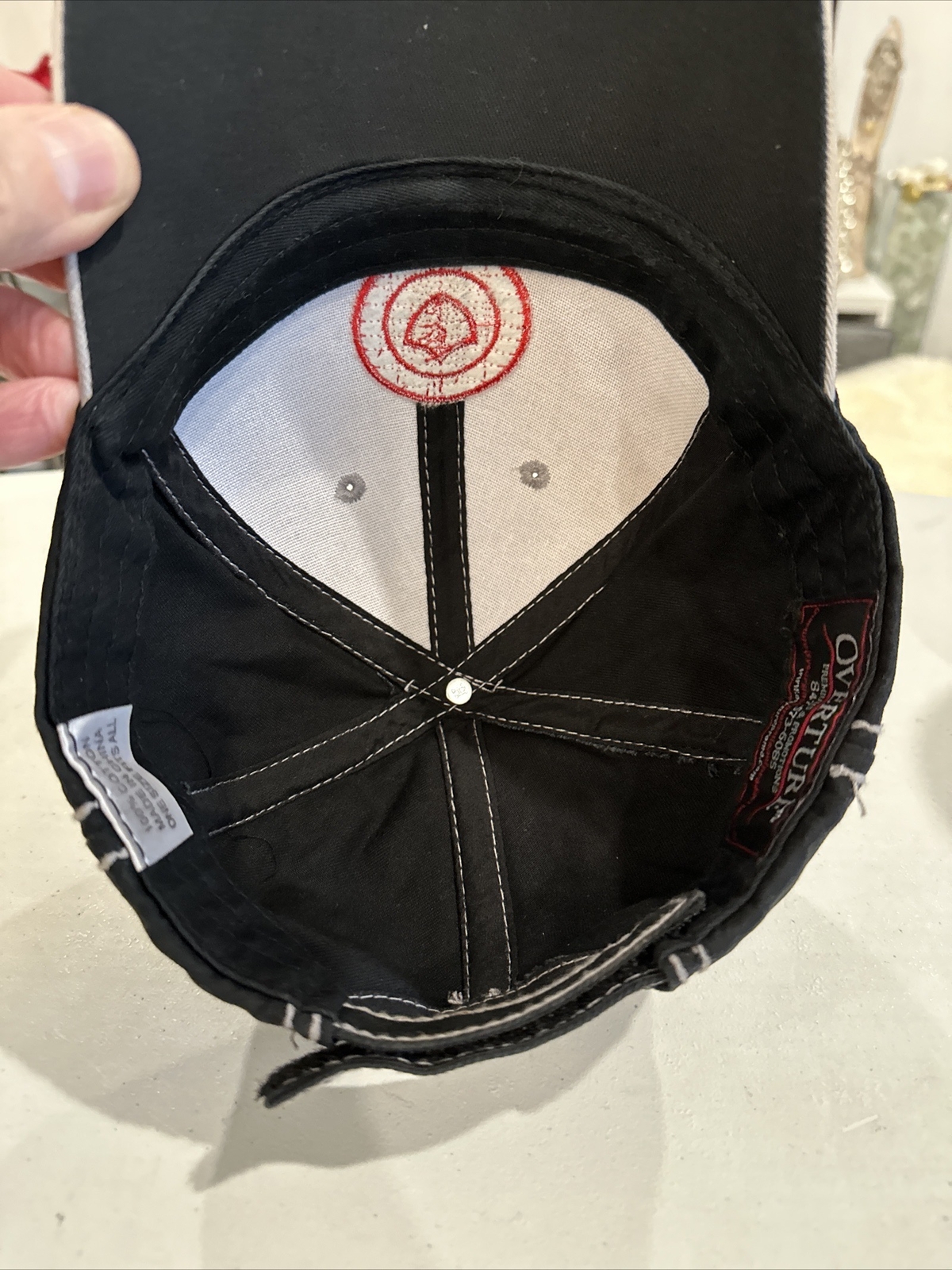 CN Annual Mechanical Golf Classics 2015 Hat ap Patch Hook Loop Gray Black