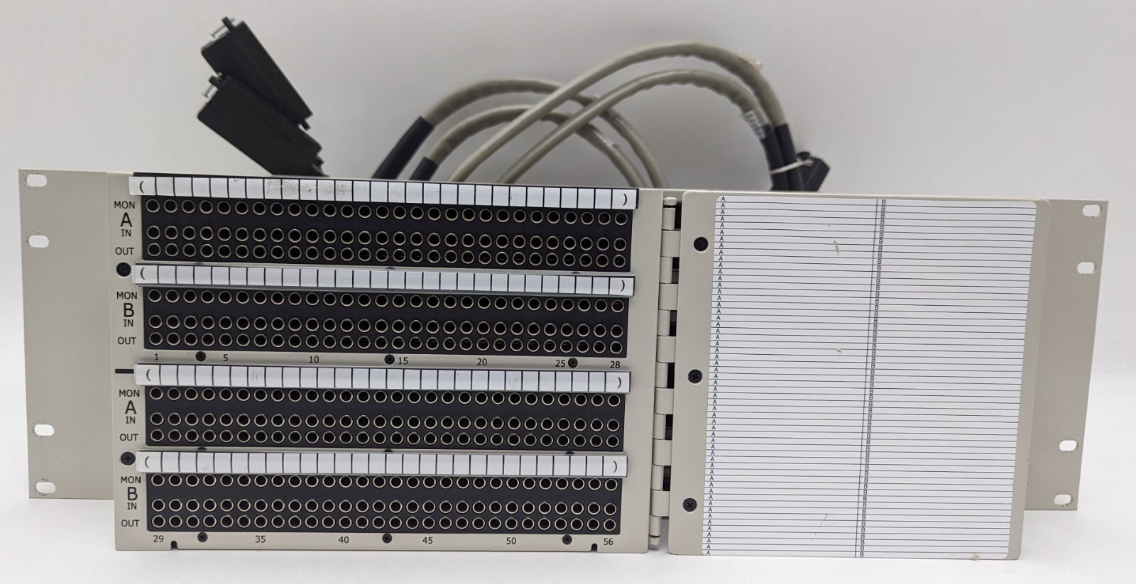 ADC Model D1M-1E1056-CP-ST 56 Circuit DSX-1 Interconnect Panel - Working Pull