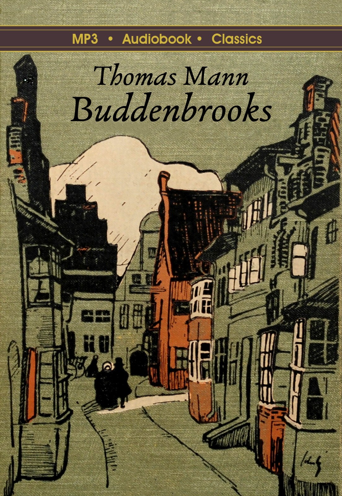Buddenbrooks - Unabridged MP3 CD Audiobook in DVD case