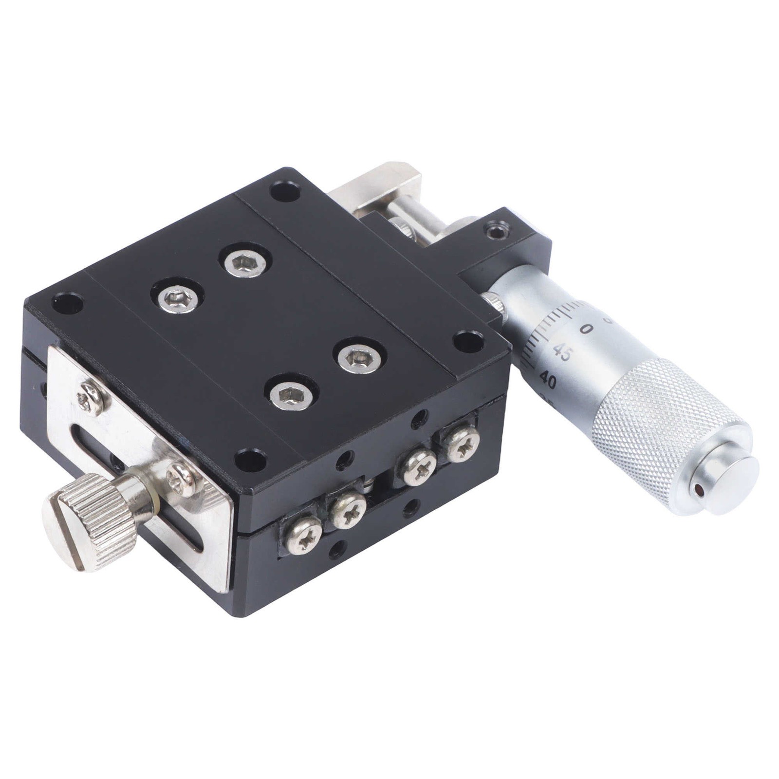 Precise Linear Stage SEMX40-AS X Micrometer Sliding Table Bearing Trim