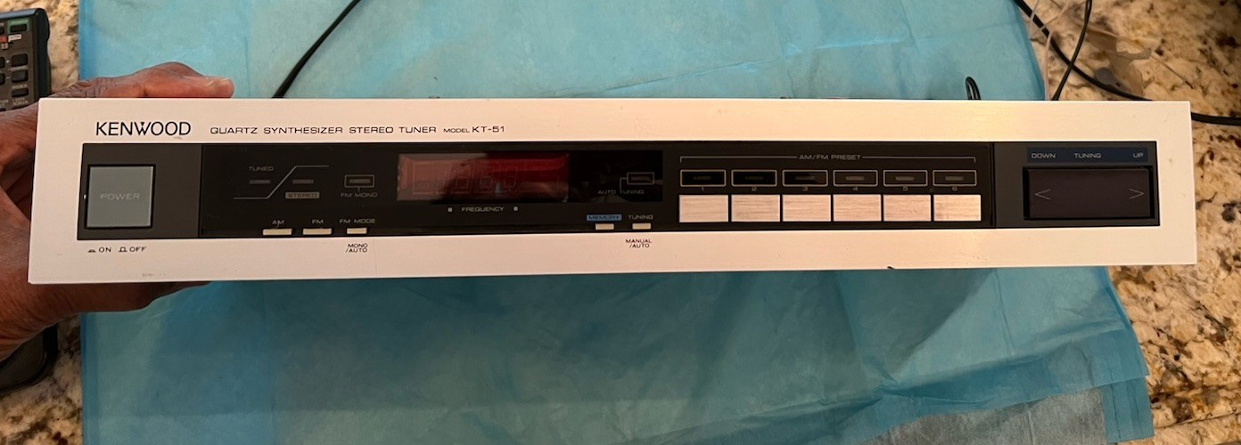 Kenwood quartz Stereo Tuner model KY-51