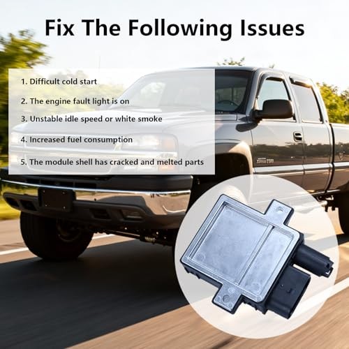 8973796350 Glow Plug Control Module Compatible with Chevrolet GMC Silverado