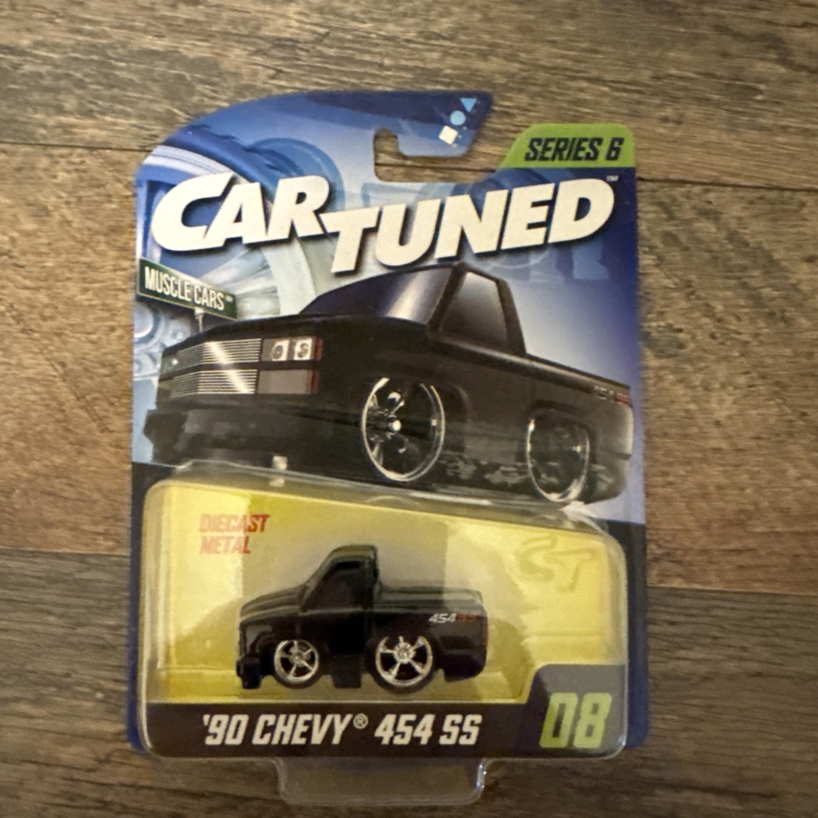 MGA Entertainment 2025 Car Tuned Muscle Cars Series 6 '90 Chevy 454 SS Black #08