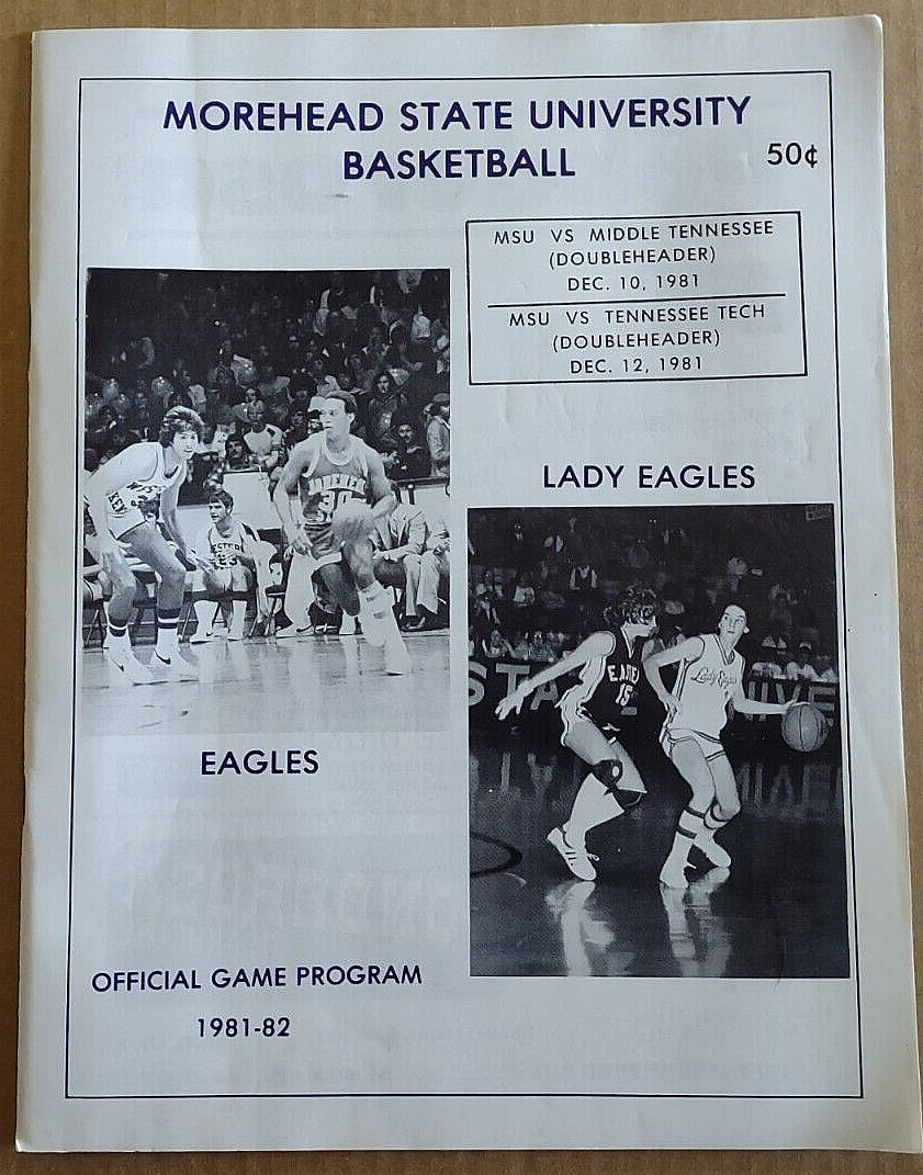 1981 Morehead State Eagles Men's/Women's Basketball Program