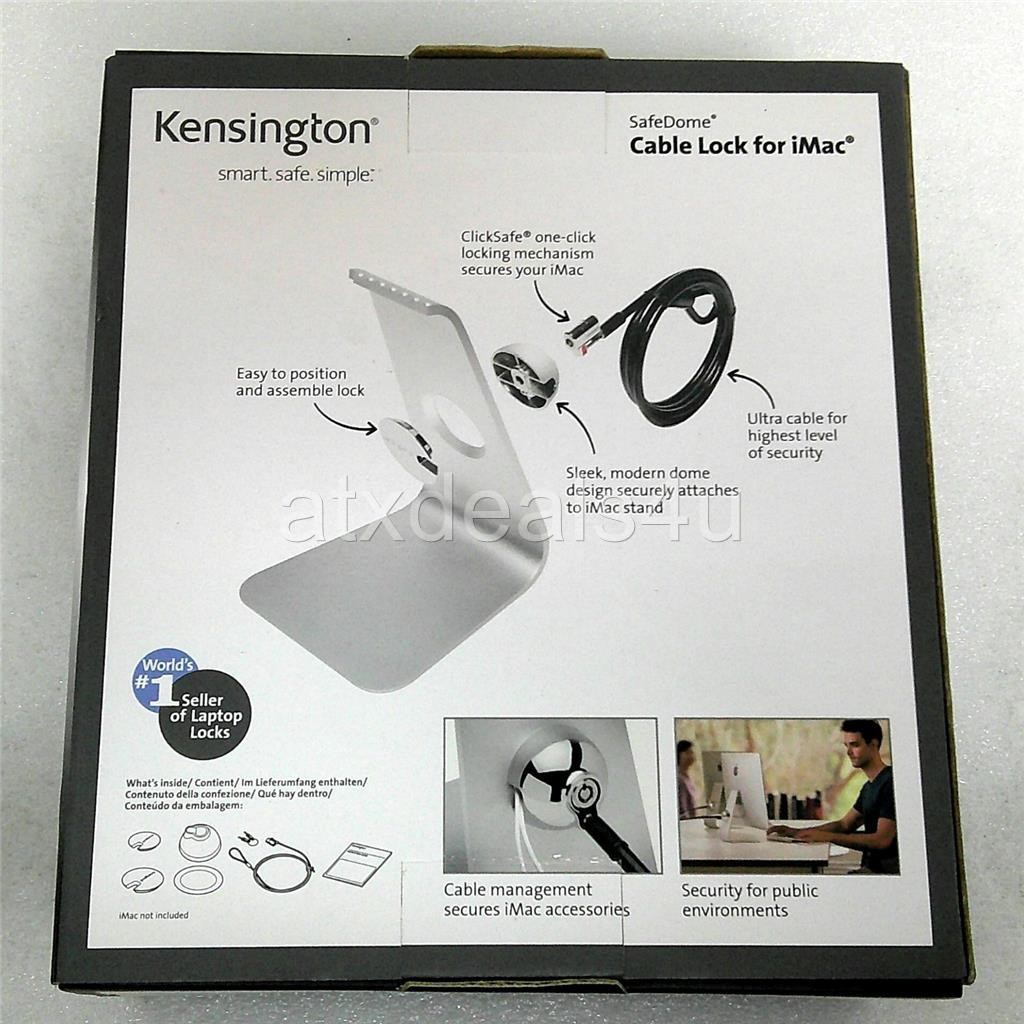 Kensington SafeDome K64962USA Cable Lock for iMac New