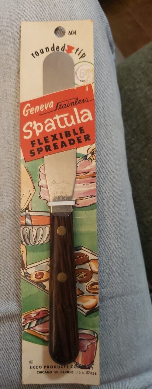 Vintage Geneva Spatula In Package  Exco Product Chicago Illinois