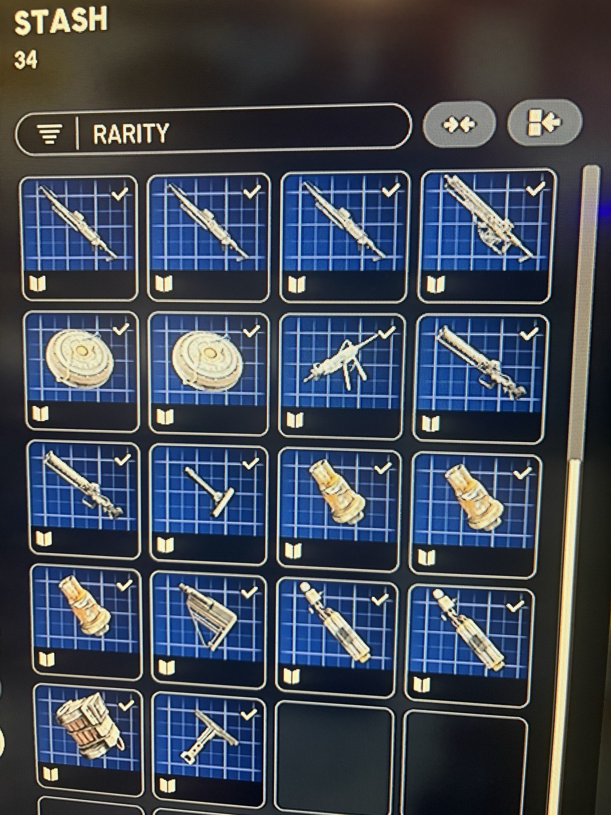Game Item Asset Virtual Weapons Equipment Inventory Collection