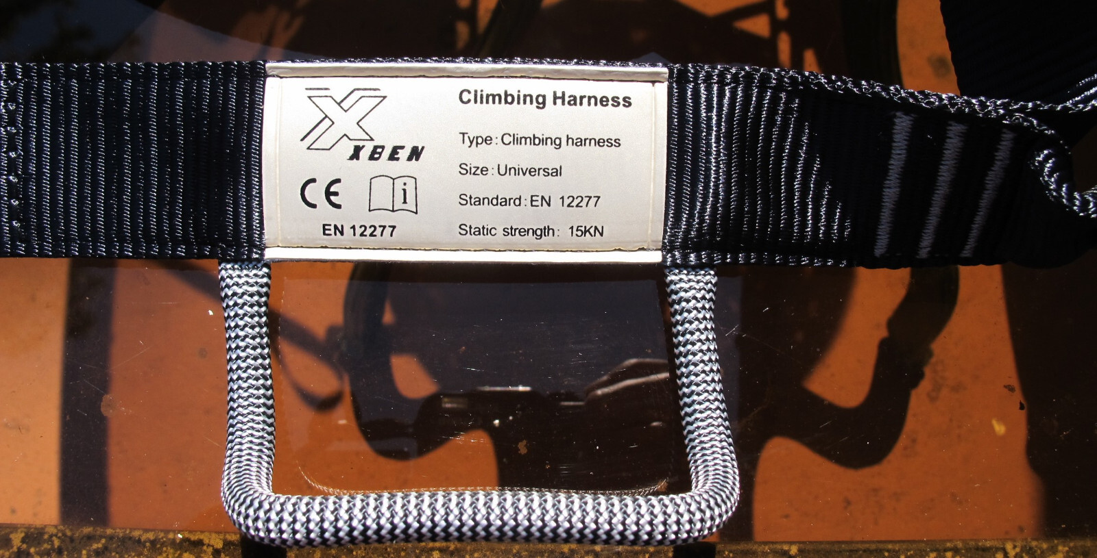 6 X-BEN Climbing Harness The model is EN 12277