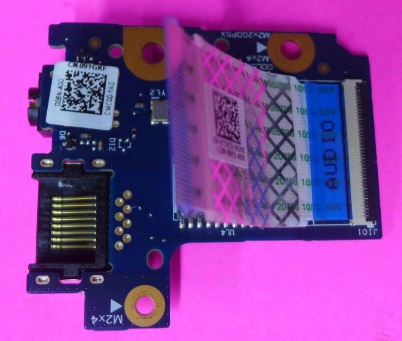 Genuine Alienware 15 R6 USB Audio Board LS-K661P w/Cable Dell 91GKF